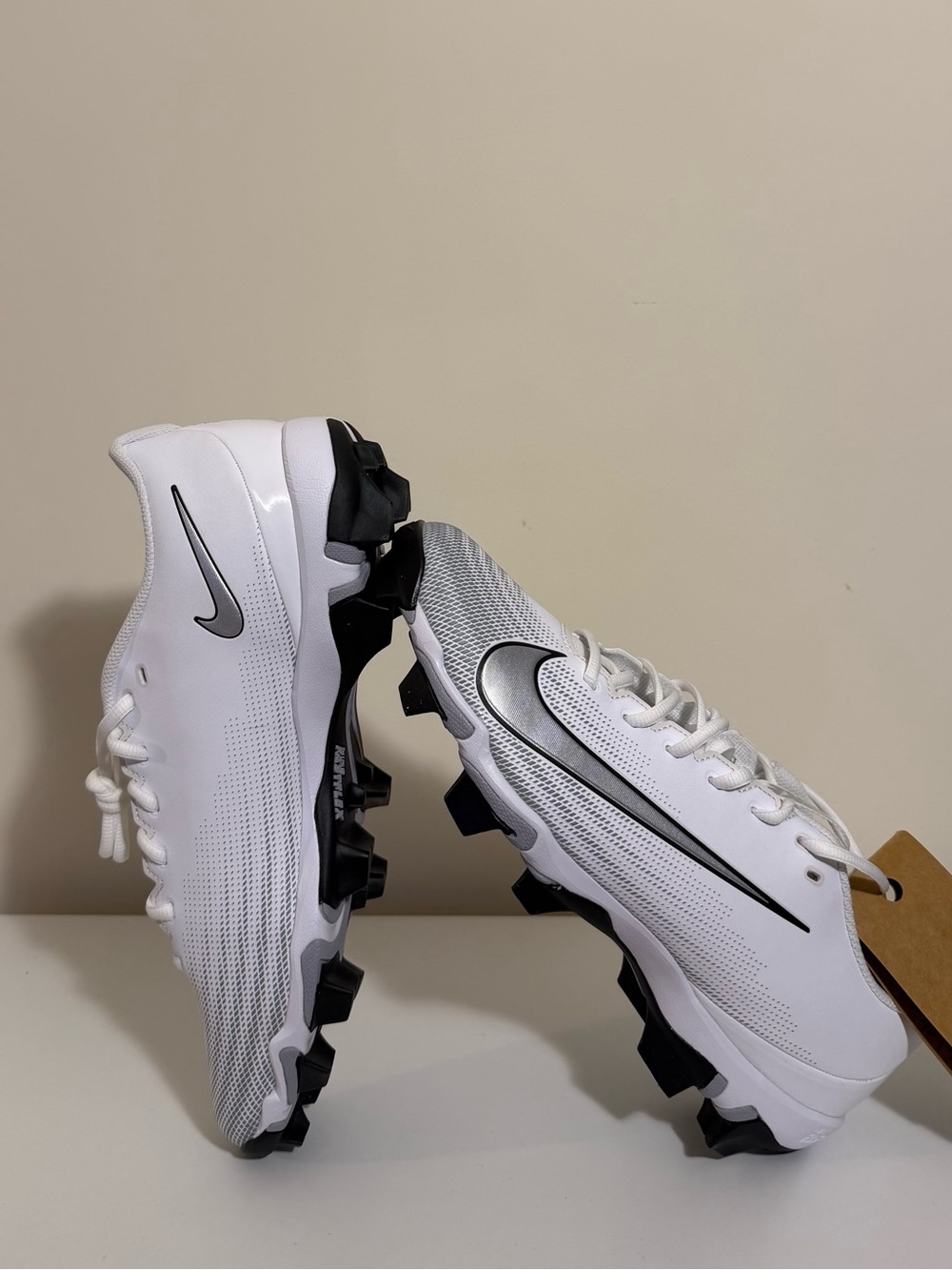 Nike Vapor Edge Fastflex Cleats White/Black – New with Tags - Picture 3 of 7